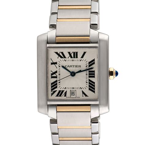 cartier tank fran|cartier tank francaise pre owned.